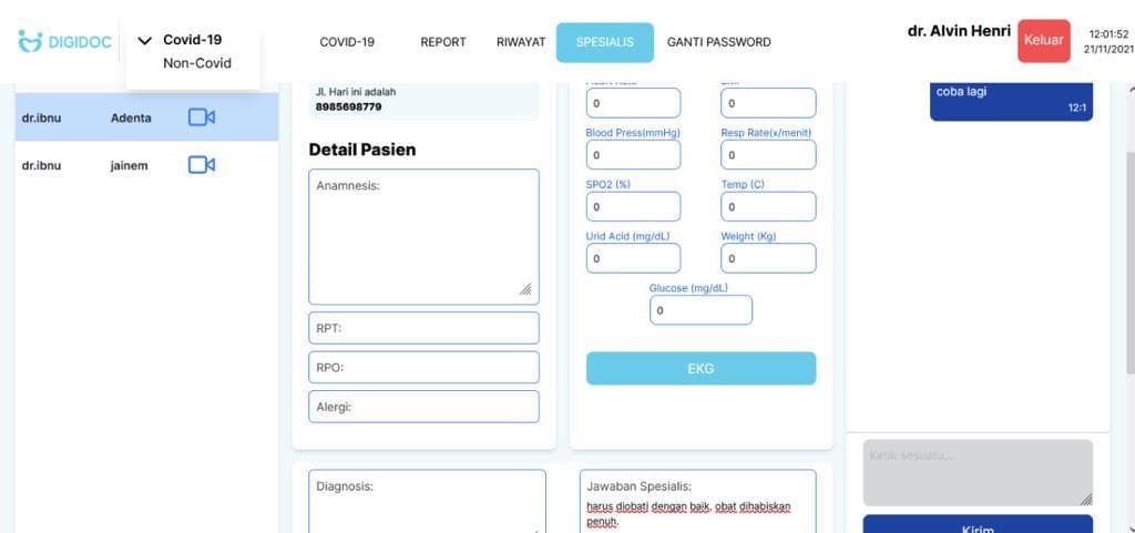 Electronic Health Record (EHR)