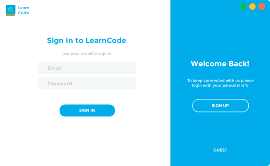 Learn Code App Screenshot 1